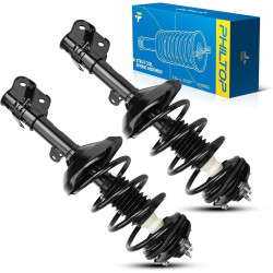 PHILTOP Front Struts for Odyssey 2005-2007, Shock Absorber Complete Suspension 11901/11902, Struts with Coil Spring Assemblies S