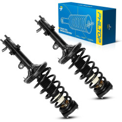 PHILTOP Rear Struts Assembly for 2005-2010 Sportage 2005-2009 Tucson, 172221/172222 Complete Struts and Shocks Absorber Assembly