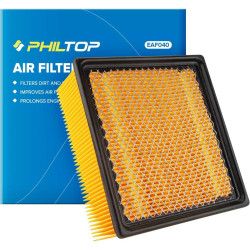 PHILTOP Engine Air Filter, EAF040 (CA10261) Replace for Ram2500 3500 4500 5500 Air Filter， Heavy Duty Air Filter for Sterling Tr