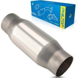 3" Inlet / Outlet, 1-PC Universal Catalytic Converter , W/O O2 Senso, EPA Compliant, PHILTOP