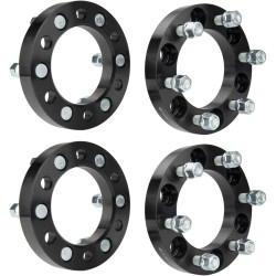 6x5.5 inchs Wheel Spacers 1 inch, M14x1.5 108mm, 4PCS PHILTOP