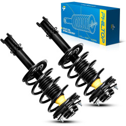 PHILTOP Front Struts Shock Absorber Fit for PT Cruiser 2001 2002 2003 2004 2005 2006 2007 2008 2009 2010, 171592 Struts with Coi
