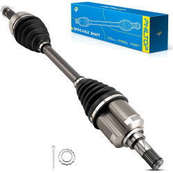 PHILTOP 66-6258 Front Left CV Axle Shaft Assembly Compatible with Nissan Sentra 2007-2012, 1 PCS CV Axle Drive Shaft