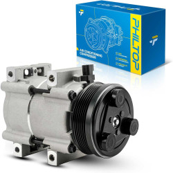 PHILTOP AC Compressor Compatible with 2007-2010 Ford Mustang 4.0L, Air Conditioning Compressor