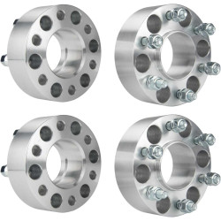 6x5 inchs Wheel Spacers 2 inchs, M12x1.5 78.1mm, 4PCS PHILTOP