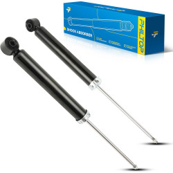PHILTOP Rear Struts for J-e-t-ta 2005-2014, Rabbit 2006-2009, R32, Passat, GTI, A3, A3 Quattro, Golf, CC, Shock Absorber Complet