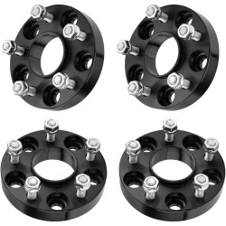 5x4.5" Wheel Spacers Hub Centric 1" 66.1mm M12x1.25 4Pcs PHILTOP®