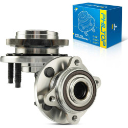 PHILTOP 512299 FWD Rear Wheel Bearing &amp; Hub Assembly Compatible with 2005-2007 Ford Five Hundred, 2008-2009 Ford Taurus, 200
