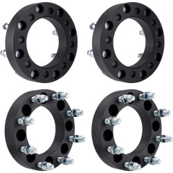 8x6.5" to 8x180mm Wheel Adapters 1.5" 130mm M14X1.5 4Pcs PHILTOP®