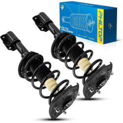 PHILTOP Rear Struts Fit for Impala 2000 2001 2002 2003 2004 2005 2006 2007 2008 2009 2010 2011, Intrigue 1998 1999 2000 2001 200