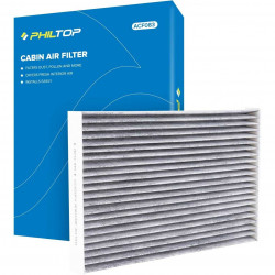 PHILTOP Cabin Air Filter, ACF083 (CF11181) Replacement for XLR 2004-2009, Corvette 2005-2019 Passenger Compartment Air Filter wi