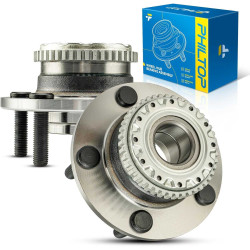 PHILTOP 512428 Rear Wheel Bearing Hub Assembly Fit for Hyundai Tiburon 2003-2008, 5 Lugs Wheel Hub Assembly