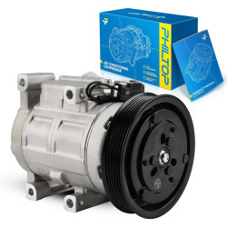 PHILTOP 98122 AC Compressor Compatible with Mazda 3 2010-2013 2.5L, 3 2010-2013 2.3T, Mazda 5 2012-2015, Air Conditioning Compre