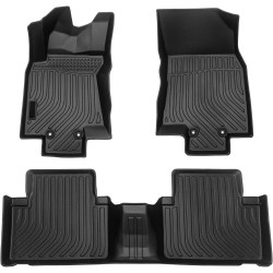 2014-2020 Nissan Rogue (Not fit Rogue Sport or Select) SUV All Weather Custom Truck Floor Mat Best TPE Vehicle Floor Liner Auto 