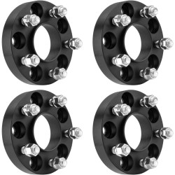 5x4.5 inchs Wheel Spacers 1 inch, M14x1.5 70.5mm, 4PCS PHILTOP