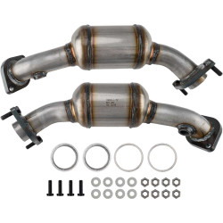 2004-2007 Cadillac CTS 3.6L/2005-2007 CTS, Left Right Side, 2-PC Catalytic Converter, Fit Federal Emissions, PHILTOP 16544