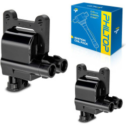 PHILTOP UF180 Ignition Coil Pack Fit for Toyota 1997-2001 Camry 2.2L, 1998-2000 Tacoma 2.4L 2.7L, 1998-2000 RAV4 2.0L, 1997-2000