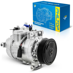 PHILTOP 98350 AC Compressor with Clutch Fit for Audi Q5, Ma-can, A4 Quattro, Q3 Quattro, A5 Quattro, A4, A6 Quattro, allroad, Q3