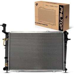 PHILTOP Core Radiator Compatible with 2005 Sportag 2.7L 2006 Sportag 2.7L AWD/FWD 2007-2010 Sportag 2.7L FWD 2005 Tucson 2.7L(w/
