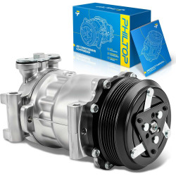 PHILTOP Air Conditioner AC Compressor for Chevy S10 2004,1998-2003 4.3L,Blazer 1999-2005,Savana Express 1500/2500/3500 1996-2000