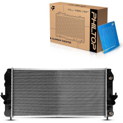 PHILTOP CU2491 Radiator 30-1/2"Core Compatible With 2001-2005 DeVille(EngineVIN:9/Y) 2001-2003 Aurora 4.0L (w/o EOC (Engine Oil 