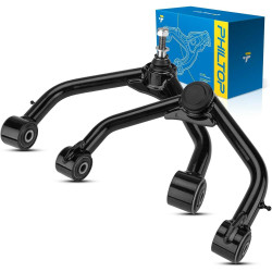 PHILTOP Front Upper Control Arms for 1500 2011-2021 3.6L, Ram 1500 2006-2010 8.3L, 2 PCS Control Arms with Ball Joint&amp;Bushin