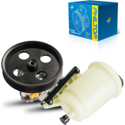PHILTOP 201013R Power Steering Pump with Reservoir &amp; Pulley, Fit for 2009-2010 Ram 1500, Replace OE 55398903AE, 55398903AE, 