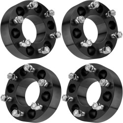 6x5.31 inchs Wheel Spacers 2 inchs, M14x2 87.1mm, 4PCS PHILTOP