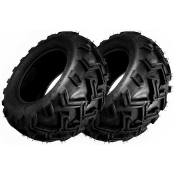 PHILTOP ATV/UTV TIRE, 25x10-12 Tire 6 Ply, 2x ATV Tire for Go Kart, Racing, Four Wheeler, Quad, Street Mud Sand Trail Off Road T