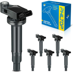 PHILTOP UF267 Ignition coils Fits for Toyota 2001-2006 Sienna, 2001-2010 Highlander 3.3L/3.0L, 2000-2004 Avalon, Lexus 2004-2006