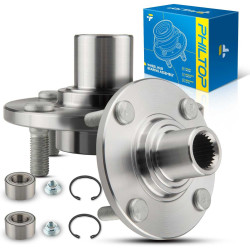PHILTOP 518510 Pair Front Wheel Bearing and Hub Assembly for 2000-2011 Ford Focus