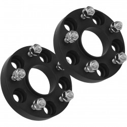 5x4.5 inchs Wheel Spacers 1 inch, M12x1.5 67.1mm, 2PCS PHILTOP