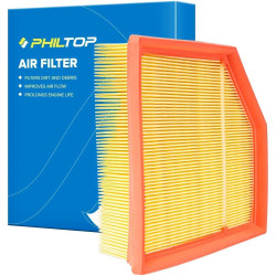 PHILTOP Engine Air Filter CA11431 Replacement for 2013-2016 Dodge Dart, Flexible Panel