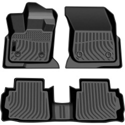 2017-2020 Ford Fusion All Weather Custom Car Floor Mats Best TPE Vehicle Floor Liners Automotive Front & Rear Mats PHILTOP®