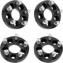5x3.94" to 5x4.5" Wheel Adapters 1 inchs, M12x1.5 64.1mm, 4PCS PHILTOP