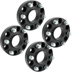 6x5.5 inchs Wheel Spacers 1.25 inchs, M14x1.5 78.1mm, 4PCS PHILTOP