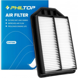 PHILTOP Engine Air Filter CA10344 Replacement for Honda CR-V 2007 2008 2009, L4 2.4L, Rigid Panel