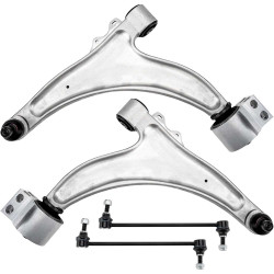 PHILTOP Front Lower Suspension Kit Control Arms w/Ball Joints &amp; Sway Bar Links Compatible with Buick Regal 2011-2012, LaCros