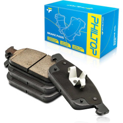 PHILTOP Front Brake Pads Fit For 2013-2017 Escape 2.0L, 2014-2023 Transit Connect, Ceramic Brake Pads replace # D1645