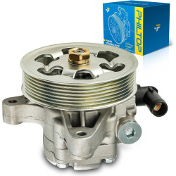 PHILTOP 215341 Power Steering Pump with Pulley, Fit for 2003-2005 Accord 2.4L, Replace OE 215341, 56110RAAA01