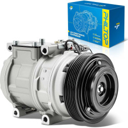 PHILTOP 1560 Air Conditioner AC Compressor with Clutch for Toyota Sienna 1998-2003