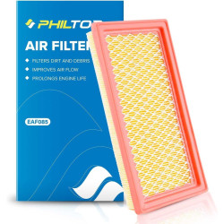 PHILTOP Engine Air Filter CA11215 Replacement for Nissan Micra 2015-2019, Versa 2012-2019, Versa Note 2014-2019, L4 1.6L, Flexib