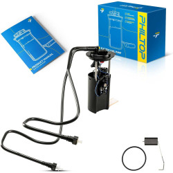 PHILTOP Electric Fuel Pump Module Assembly Compatible with 2006-2008 Chevrolet Cobalt 2.4L, Ion, 2006-2010 Saturn Cobalt 2.2L, 2