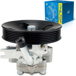 PHILTOP 215449 Power Steering Pump with Pulley, Fit for 2005-2010 Sportage 2.7L, 2005-2009 Tucson 2.7L, Replace OE 215449, 21544