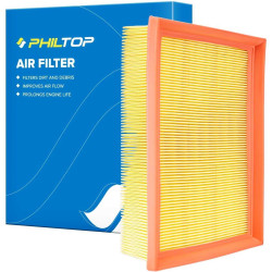 PHILTOP Engine Air Filter CA11501 Replacement for Buick Encore &amp; Chevrolet Trax, 2013-2022, L4 1.4L, Flexible Panel