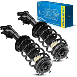 PHILTOP Front Complete Struts Shocks Assembly Shocks Absorbers 172284/172285 Compatible with 2006-2011 Honda Civic