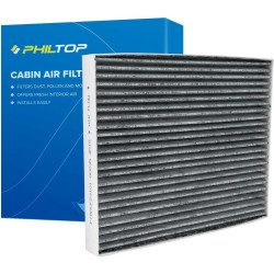 PHILTOP Cabin Air Filter, Replacement for Accent 2018-2022, Elantra 2017-2020, Elantra GT 2018-2020, Forte 2019-2023, Rio 2018-2