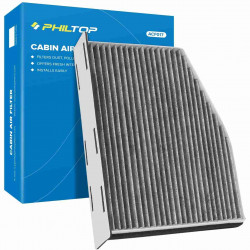 PHILTOP Cabin Air Filter, Replacement for CF10373, Jetta, Passat, Tiguan, Beetle, Golf, CC, Rabbit, GTI, EOS, R32, A3, A3 Quattr