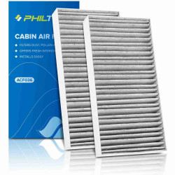 PHILTOP ACF036 (CF10135) Premium Cabin Air Filter, Replacement for EL (1997-2000, 2002-2005), RSX (2002-2006), Civic (2001-2005)