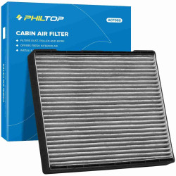 PHILTOP Cabin Air Filter, Replacement for CF10329, Elantra(2001-2006), Entourage(2007-2010), Tiburon(2003-2008), Sedona(2006-201